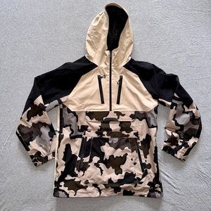 Volcom Men’s Camo Pullover Snowboard/Ski Jacket • Sz L